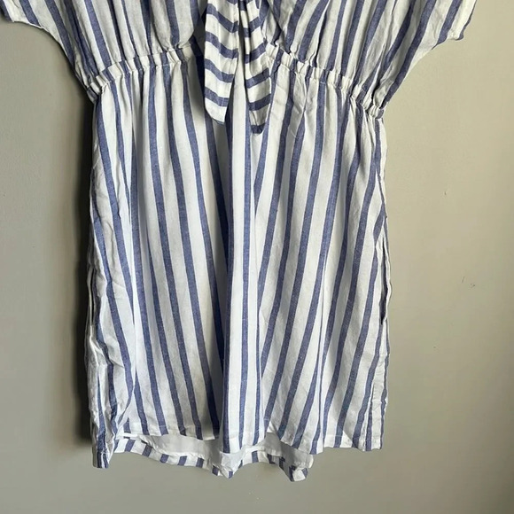 NEW Rails Charlotte Striped Tie-Front Dress - Picture 6 of 13
